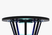 TV Studio News Desk 1, a Furniture 3D Model by akerStudio (Thumbnail 11 of 16)