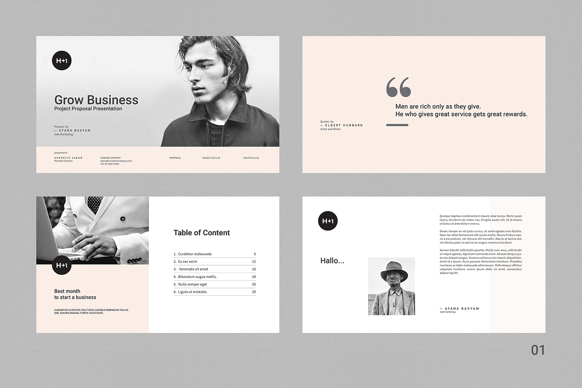 Project Proposal Powerpoint, a Presentation Template by BOXKAYU (Photo 2 of 8)