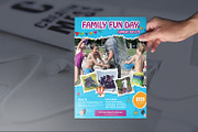Family Fun Day Flyer Template, a Flyer Template by Template Shop (Thumbnail 2 of 4)