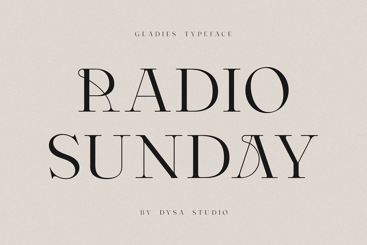 Gladies, a Serif Font by DYSA Studio (Photo 9 of 13)