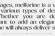 Melforine | History Display Font, a Sans Serif Font by Rissyletter Studio (Thumbnail 7 of 13)