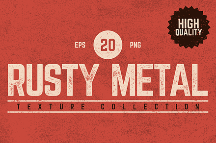 Rusty Metal Textures, a Texture Graphic by Ultrashock