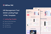 HRFlow - HR SaaS Website Template, a HTML Template by TNCFlow (Thumbnail 1 of 5)