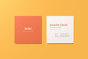 Square Business Card Mockup, a Books & Magazine Mockup by Mockup Supper (Thumbnail 8 of 10)