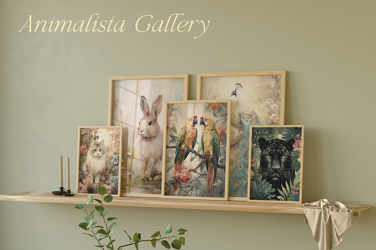 ANIMALS PRINTS GALLERY, an Animal Illustration by Madiwaso (Photo 6 of 9)