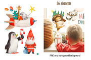 Cute Christmas Animals, an Animal Illustration by TanyaSchuka (Thumbnail 13 of 15)
