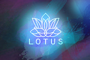 50 Lotus Flowers: Logo Bundle, an Icon by Daria Volyanskaya (Thumbnail 4 of 5)