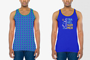 Tank Top Mock-Up (African Model), a Shirt Mockup by Mock-up Store (Thumbnail 2 of 7)