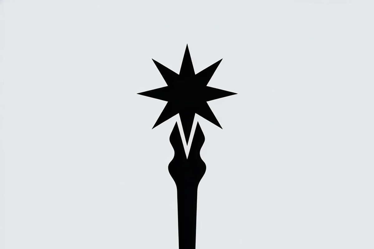 A stylish set of magic wand vector, an Illustration by Amazin_art (Photo 12 of 41)