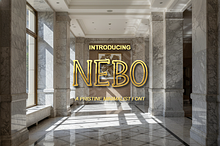 Nebo - Elegant Modern Serif Typeface