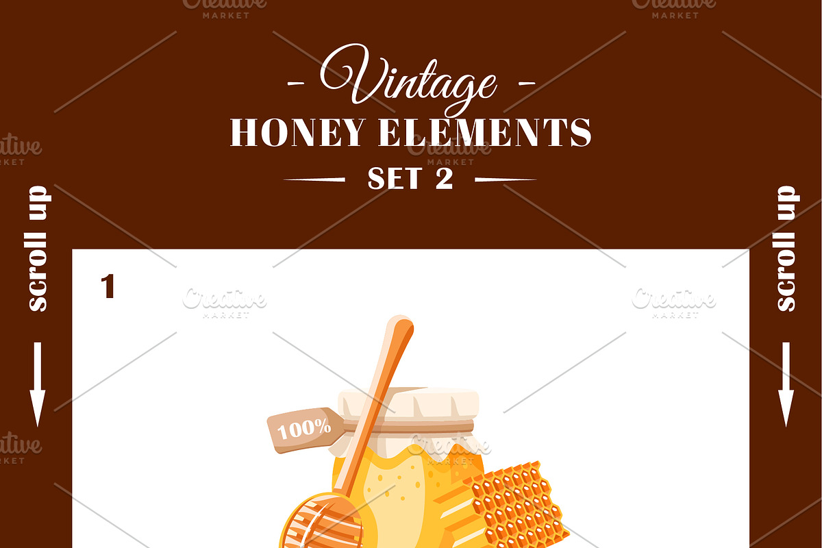 18 Modern Honey Logos Templates, a Branding & Logo Template by Art Design (Photo 9 of 11)