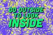 Neon Floral Maximalist Patterns, a Pattern Graphic by angelainthefields (Thumbnail 4 of 9)