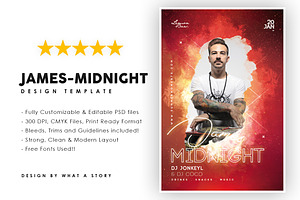 James-Midnight Flyer Template