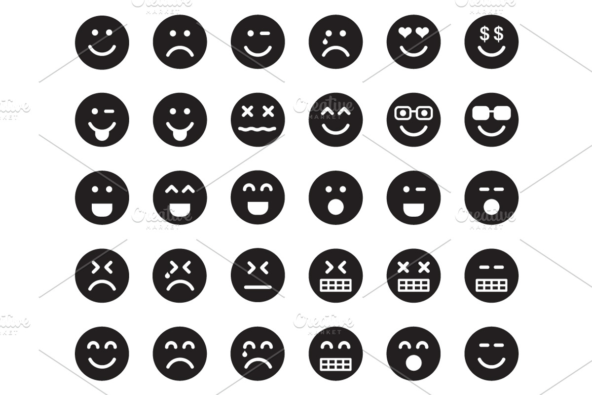 EMOJIS, an Emoji Icon by beguima (Photo 3 of 5)