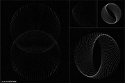 SPACE 6 - 55 dotted line objects, an Object Graphic by kloroform (Thumbnail 16 of 20)