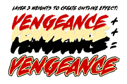 Vengeance is Mine Brush Comic Font, a Font by Comicraft Fonts (Thumbnail 4 of 4)