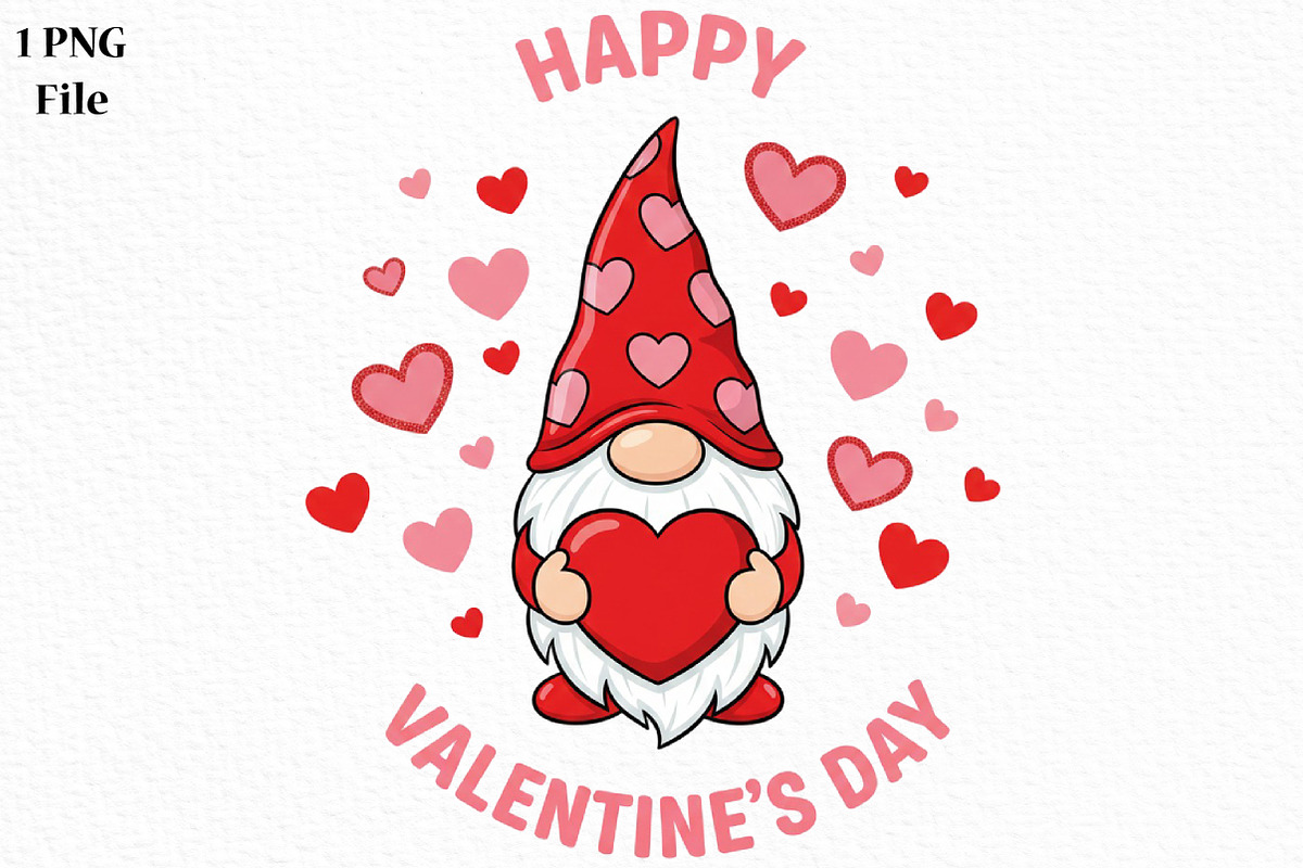 Valentine’s Day PNG, an Illustration by Canvas Craft (Photo 1 of 6)