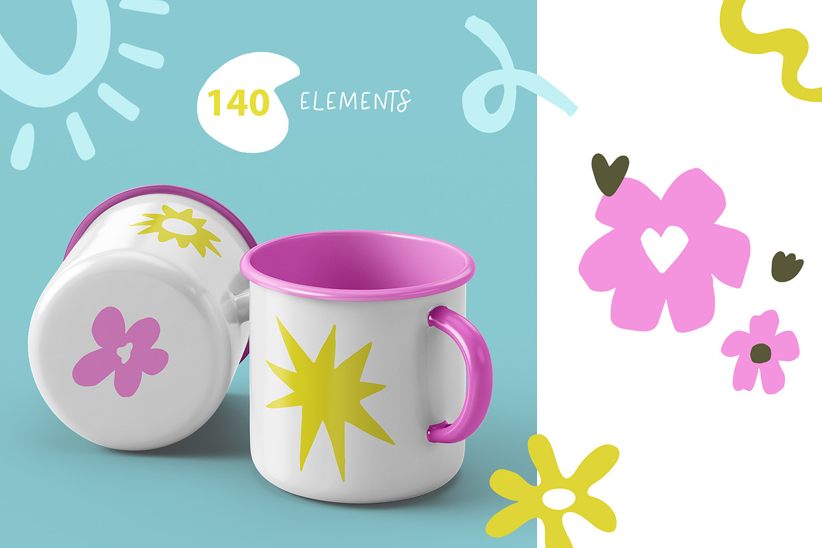 Arty Shapes • Hand Drawn Graphics, an Object Illustration by danceyourlife (Photo 11 of 12)