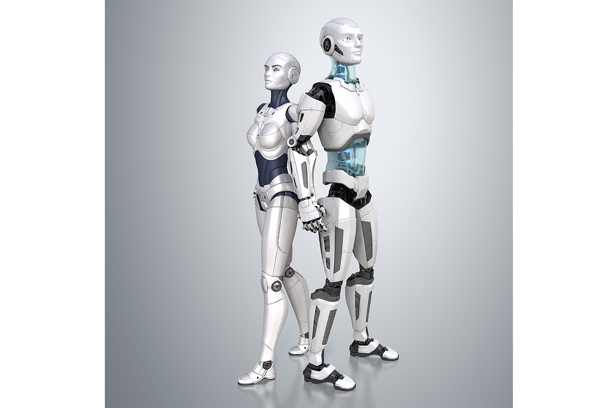 Robots, a Technology Illustration by iLexx (Photo 1 of 2)