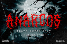 Anarcos Blackletter Metal Horror