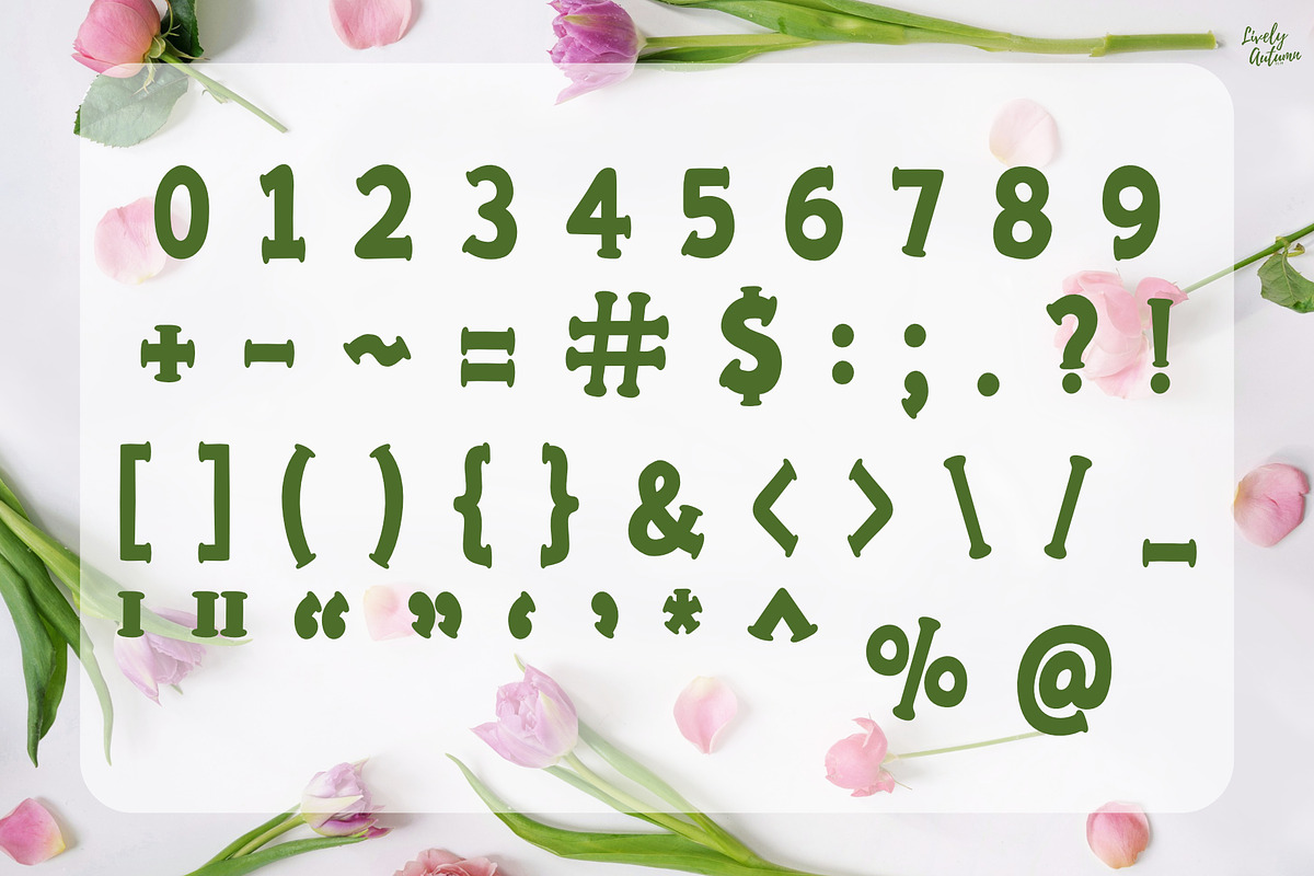 Spring Heaven | Handwritten Font, a Handwritten Font by LivelyAutumn11.11 (Photo 3 of 5)