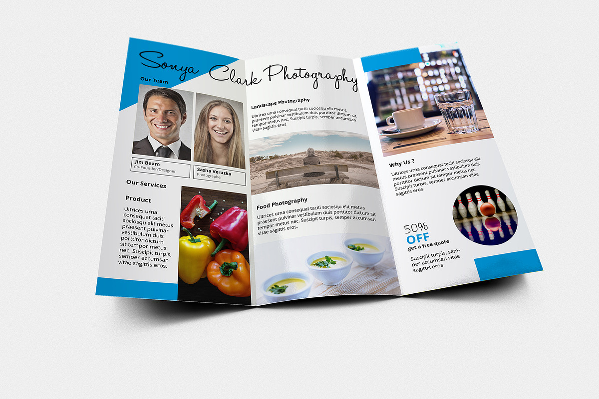 Photo - Photography Trifold Brochure, a Brochure Template by Incools Stokie (Photo 3 of 4)