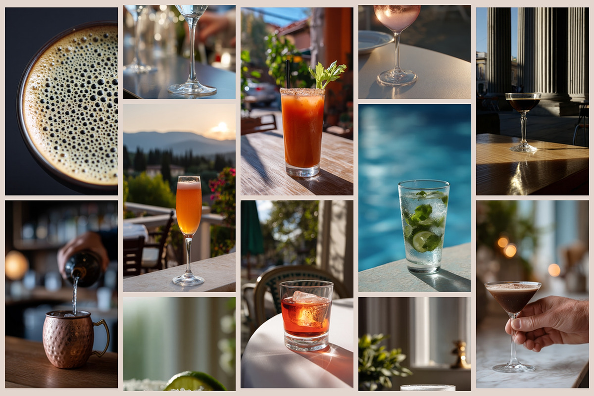 Luxury Bar & Mixology Vertical Set, a Food & Drink Photo by AI Petr Creative Agency (Photo 5 of 7)