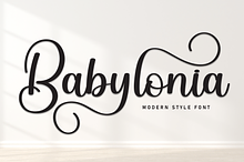 Babylonia | Script Font