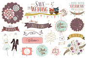 Save the Wedding ~ Hand-drawn Vector, an Illustration by Nat (Thumbnail 1 of 3)