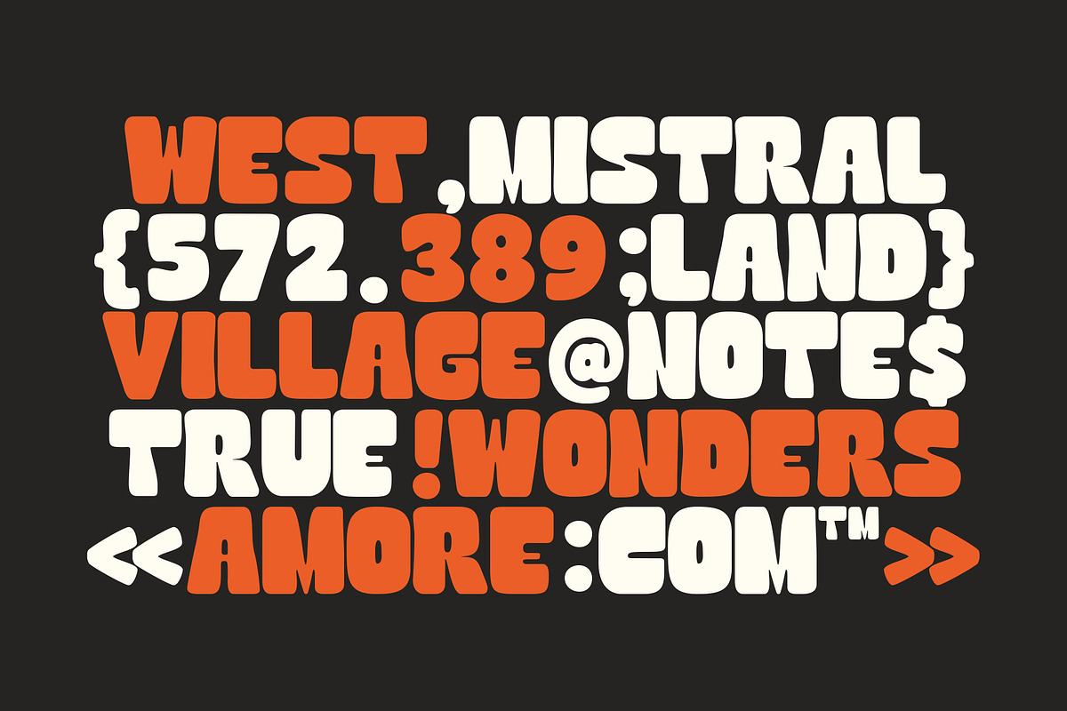 Sunny Funky Bold Display Font, a Sans Serif Font by Heinzel Std (Photo 4 of 10)