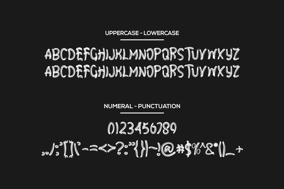 Black Bholed Font, a Blackletter Font by albert_kalingga (Photo 3 of 5)