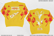 Knitted Sweater - Mockup, a Hoody Mockup by DaldSgh (Thumbnail 8 of 18)