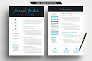Resume/CV & Cover Letter Template, a Resume Template by TemplateCrafts (Thumbnail 2 of 3)