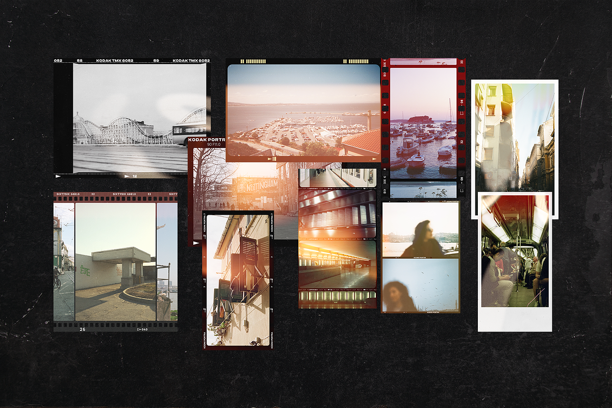 New Film Frame & Polaroid Bundle, a Mockup by Sixtysix Labs (Photo 12 of 18)