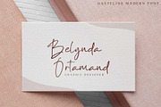 Gasteline - Casual Font, a Script Font by MJB Letters (Thumbnail 4 of 10)
