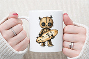 Summer Gothic Voodoo Doll Clipart Bu, an Illustration by Sublimation Artist (Thumbnail 5 of 6)