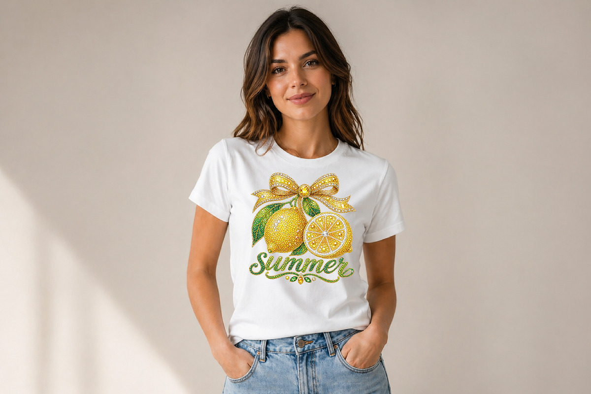 Lemon Rhinestone PNG, a Food Illustration by Pixels.Craft (Photo 6 of 8)