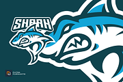 Cartoon Shark Mascot Logo, a Branding & Logo Template by putra_purwanto (Thumbnail 1 of 2)