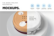 Shoe Polish Tin Mockups, a Product Mockup by megostudi0 (Thumbnail 3 of 6)