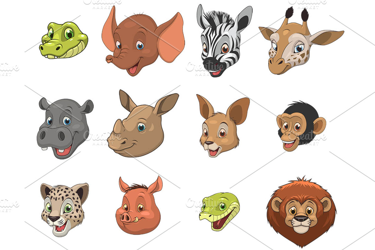 Funny kids animals, an Animal Illustration by Mark2000 (Photo 3 of 4)