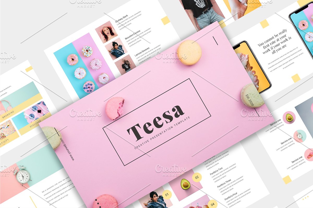 Fun Presentation Template Bundle, a Presentation Template by Artiveko (Photo 1 of 4)