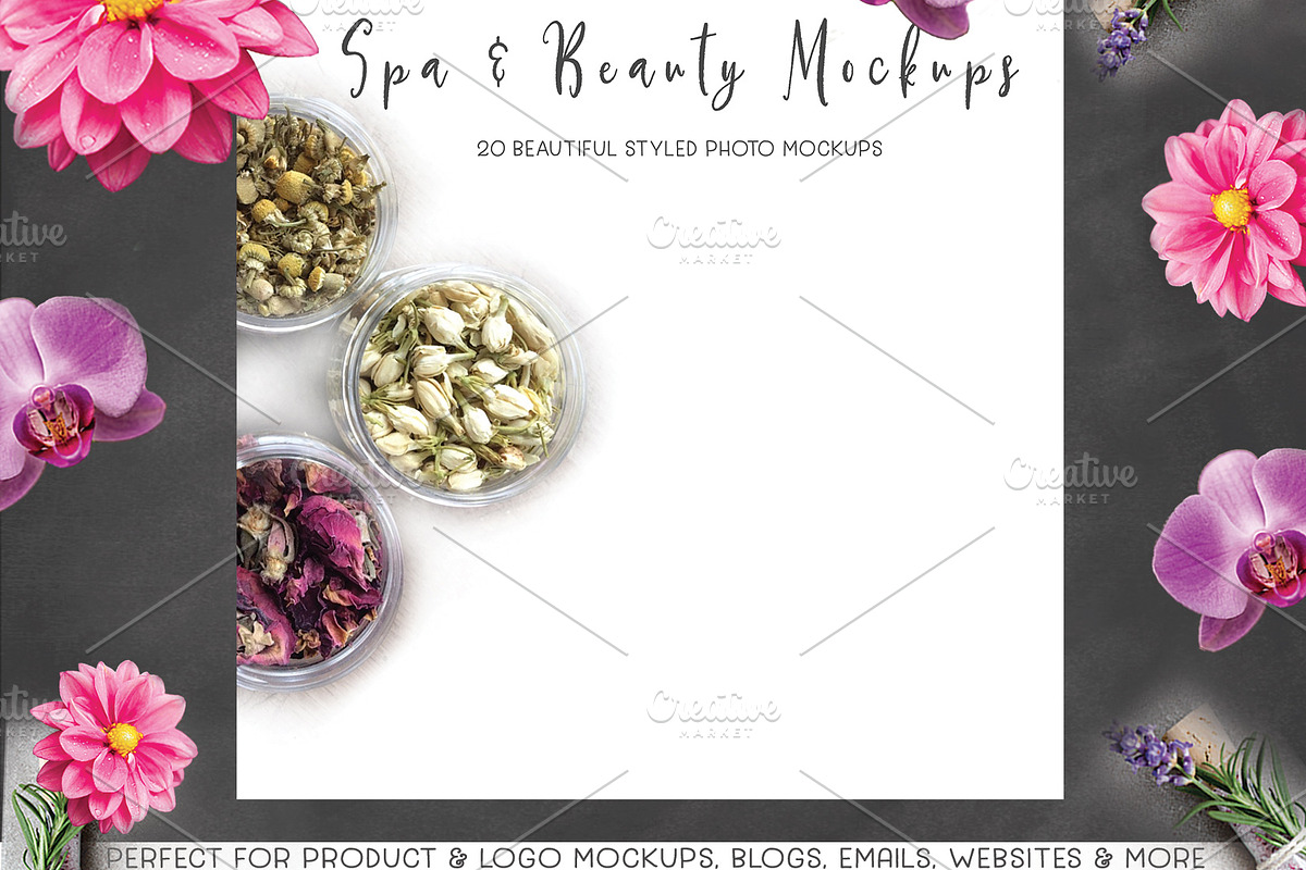 Spa & Beauty Mockup Styled Photos, a Beauty & Fashion Photo by Willow & Chicory (Photo 5 of 8)