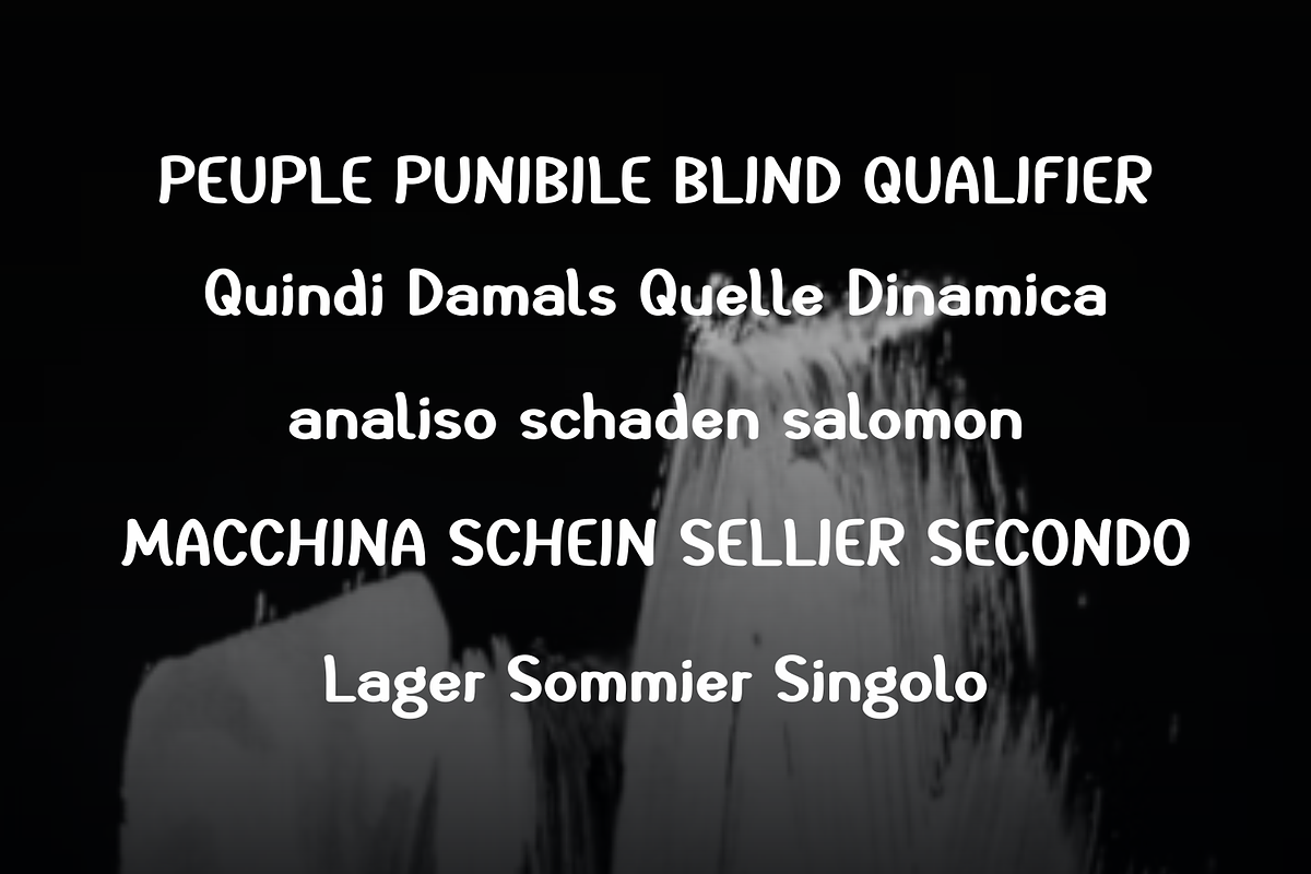 Samuwir, a Sans Serif Font by lelevien (Photo 3 of 5)