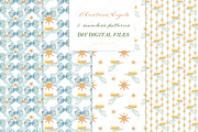 Christmas Angels Watercolor Clipart, a Decorative Illustration by LABFcreations (Thumbnail 2 of 4)