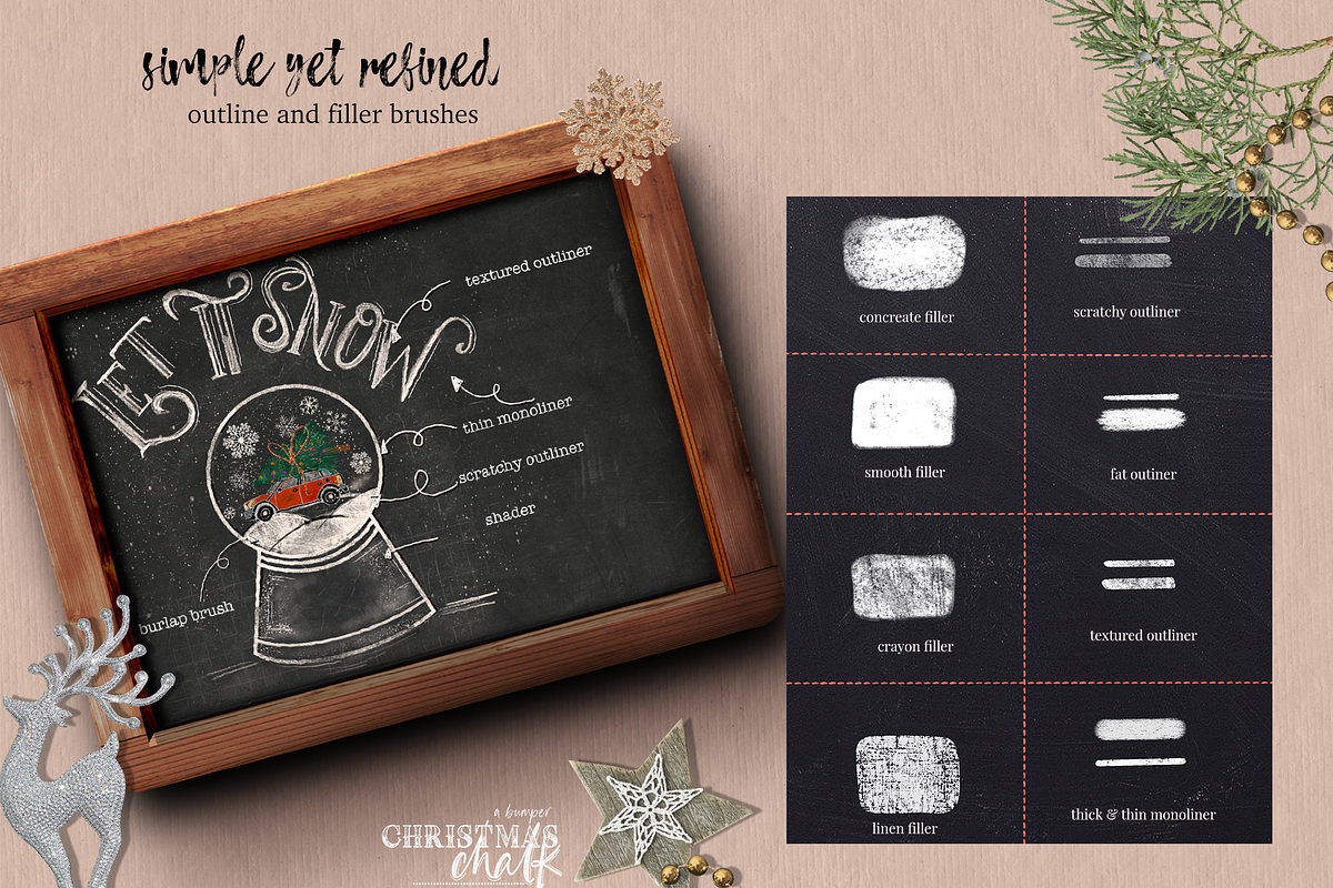 Christmas Procreate Brushes Bundle, a Brush Add-On by OkayAnnie Designs (Photo 13 of 20)