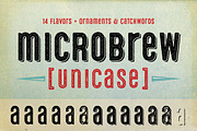 Microbrew Unicase Family, a Sans Serif Font by Albatross (Thumbnail 1 of 5)