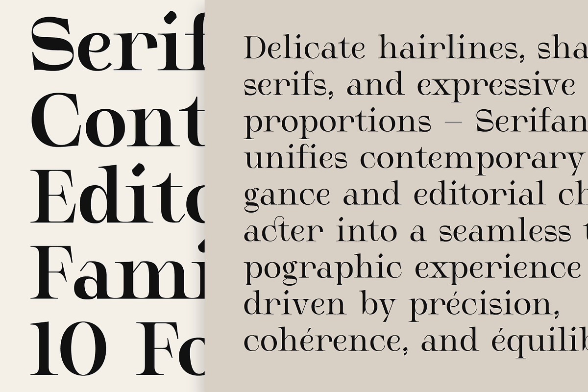 Serifant Family | Intro 50% OFF, a Serif Font by Lettertype Studio (Photo 13 of 15)