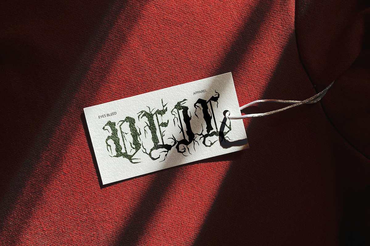 CS Varden – Black Metal Font, a Blackletter Font by Craft Supply Co. (Photo 7 of 8)