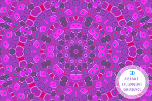 10 Abstract Kaleidoscope Patterns