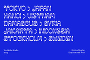 FETRINA | Experimental Display Font, a Sans Serif Font by Youthlabs Studio (Thumbnail 10 of 15)